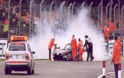 Wrecked Dodge Viper